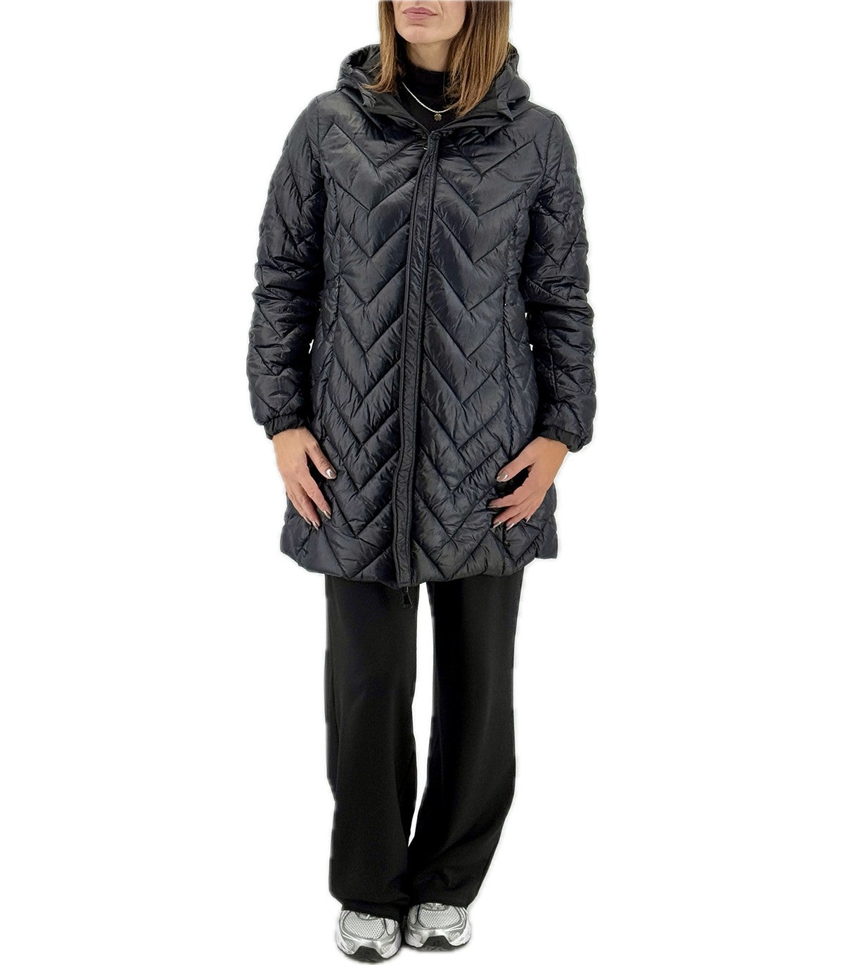 Piumino Donna Virginia Blu Freschezza