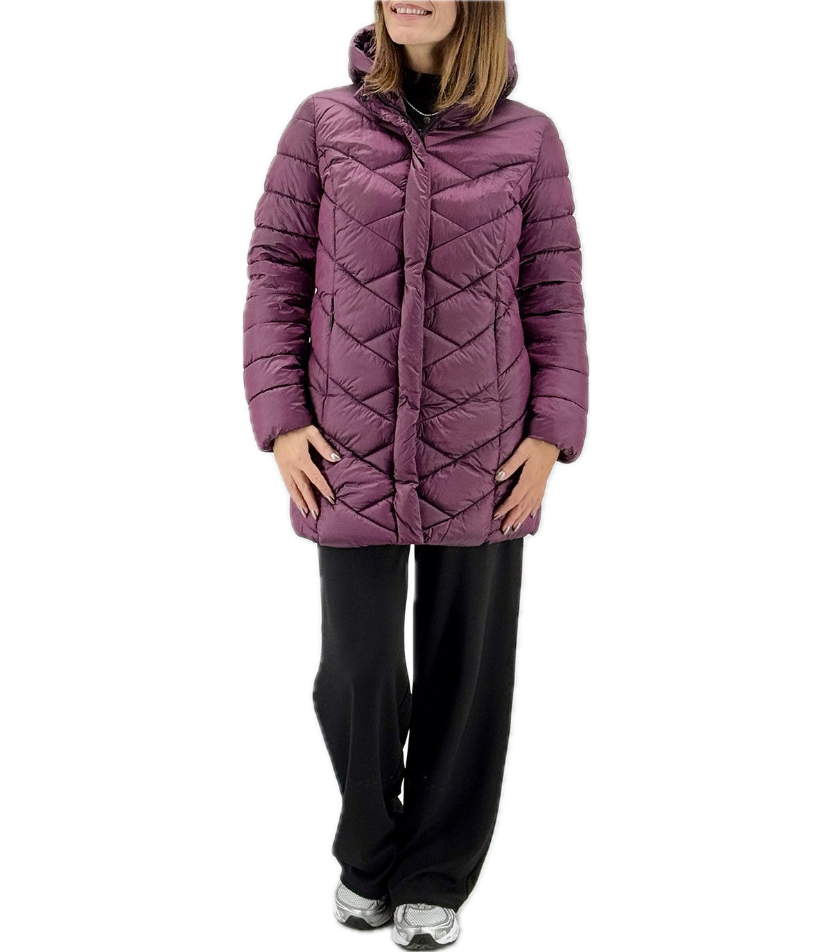 Piumino Donna Virginia Blu Stellata