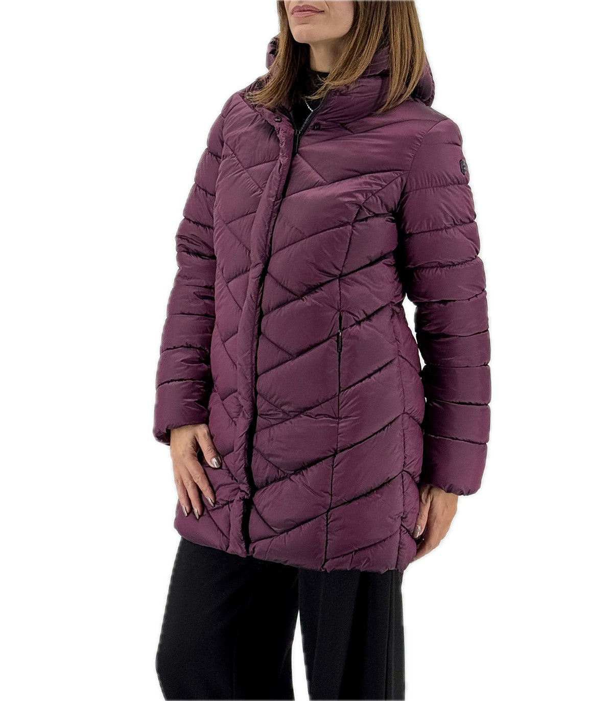 Piumino Donna Virginia Blu Stellata