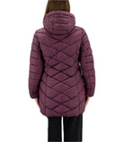 Piumino Donna Virginia Blu Stellata