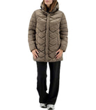 Piumino Donna Virginia Blu Stellata