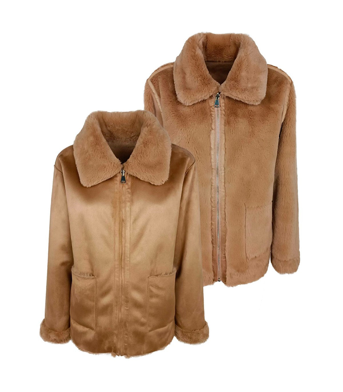 Eco Montone Donna Virginia Blu Arborea