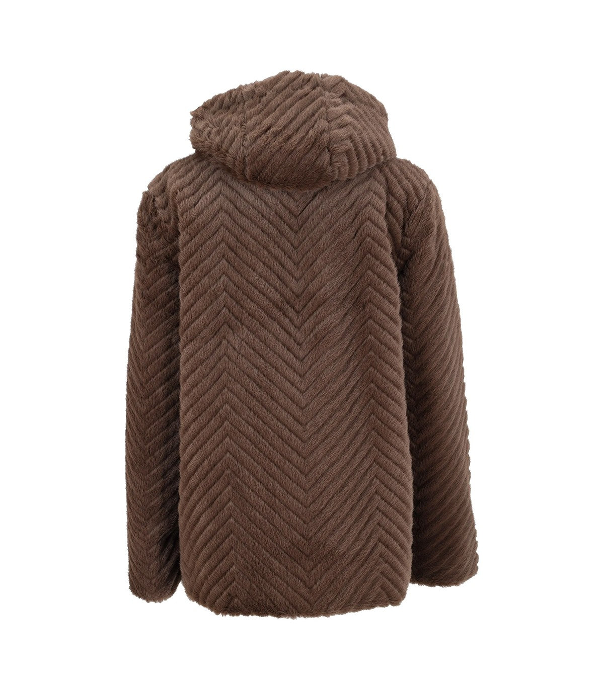 Eco Pelliccia Donna Virginia Blu Miele