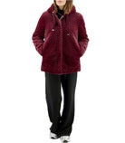 Eco pelliccia Donna Virginia Blu Miele