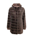 Giaccone in eco pelliccia Donna Virgini