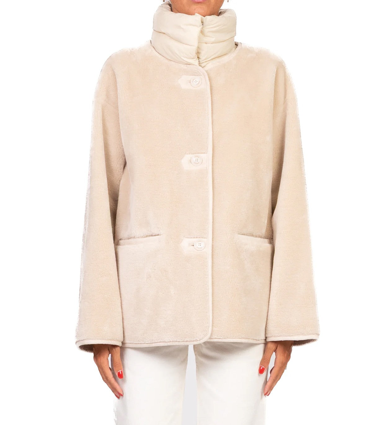 Montone teddy Donna Vicolo