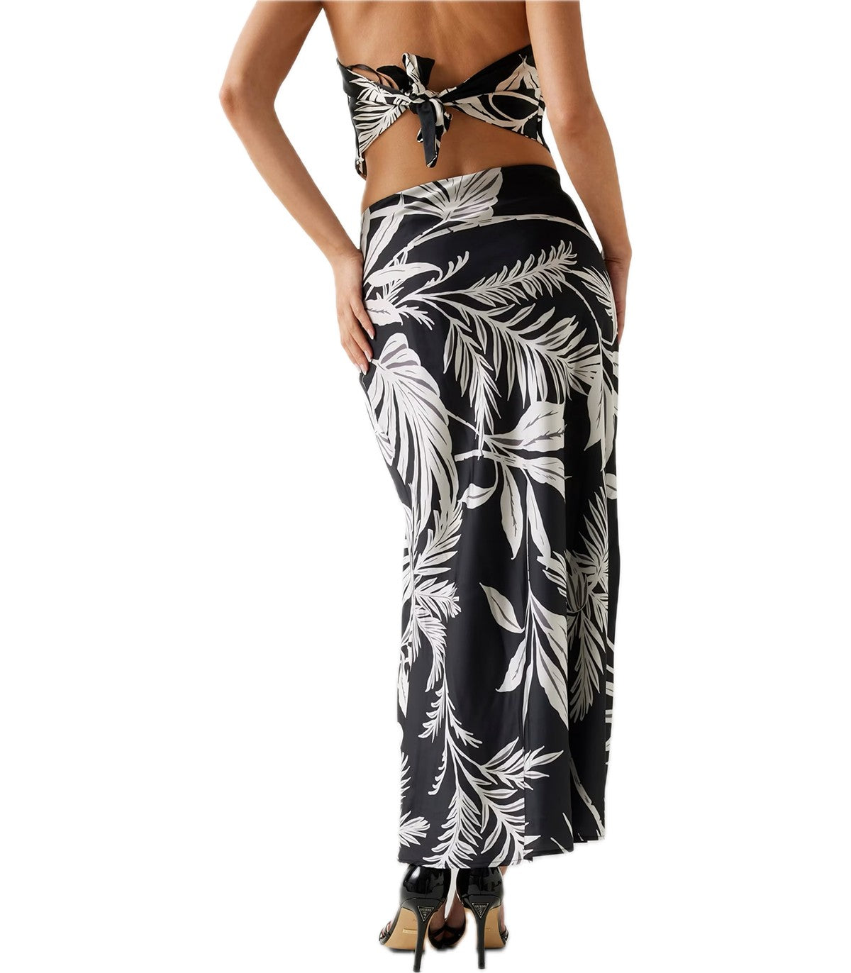 Gonna lunga in raso Donna Guess