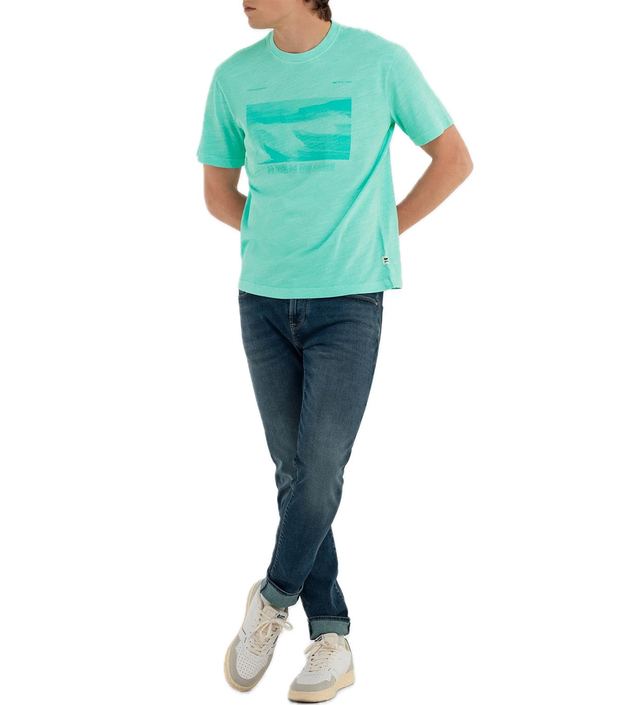 Jeans Uomo Gas Sax zip Rev 09MD