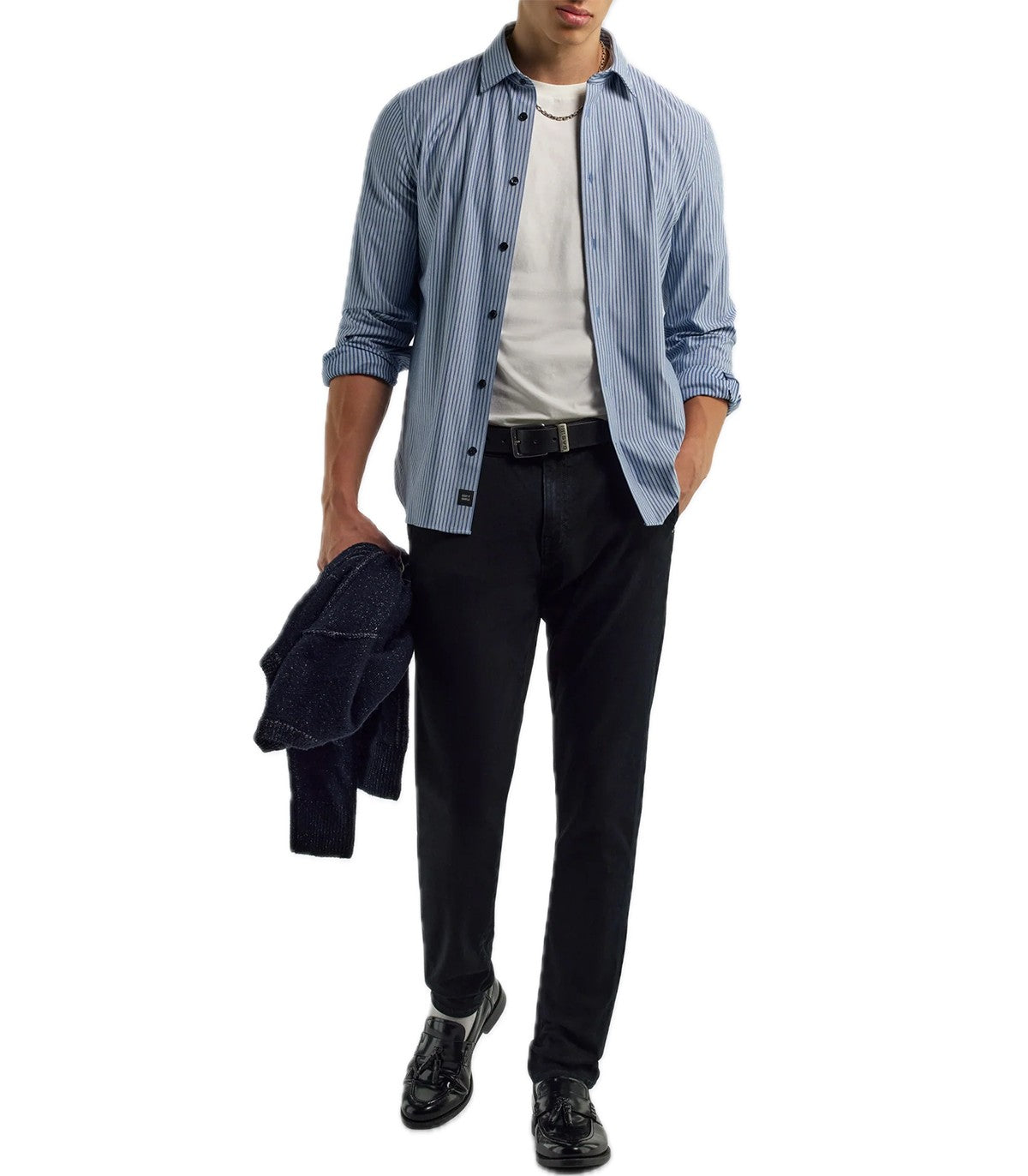 Pantaloni chino Uomo Gas Sax Zip