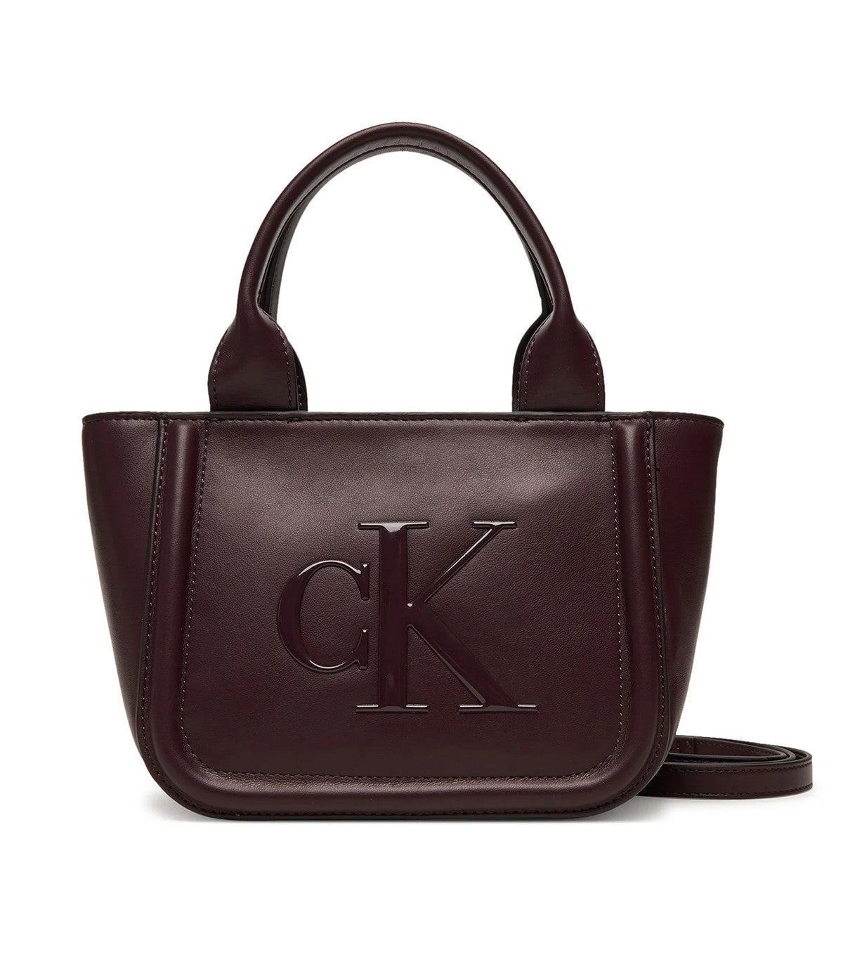 Borsa tote con monogramma Calvin Klein