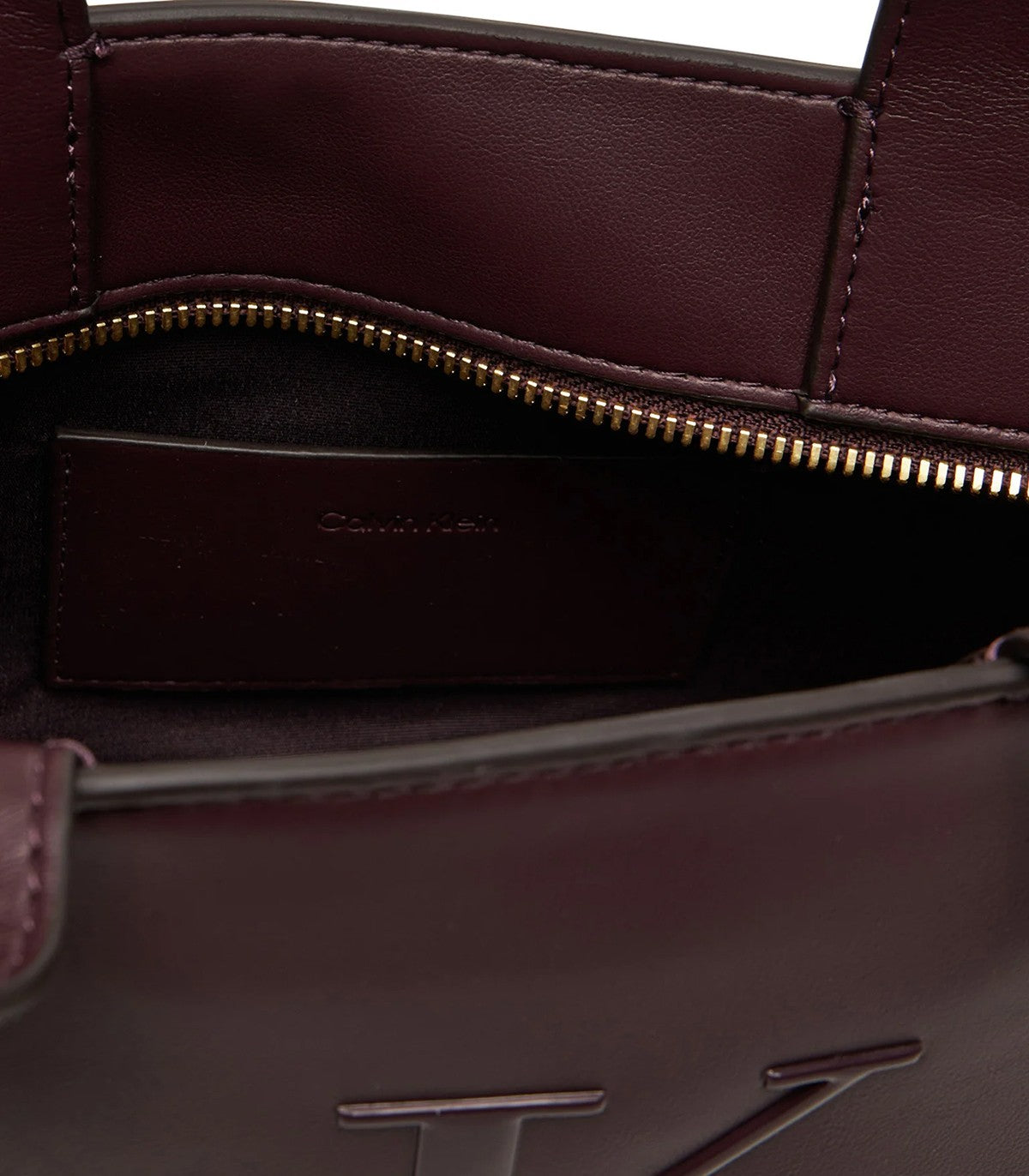Borsa tote con monogramma Calvin Klein