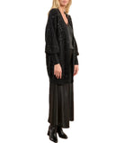 Cardigan lungo con strass Molly Bracken