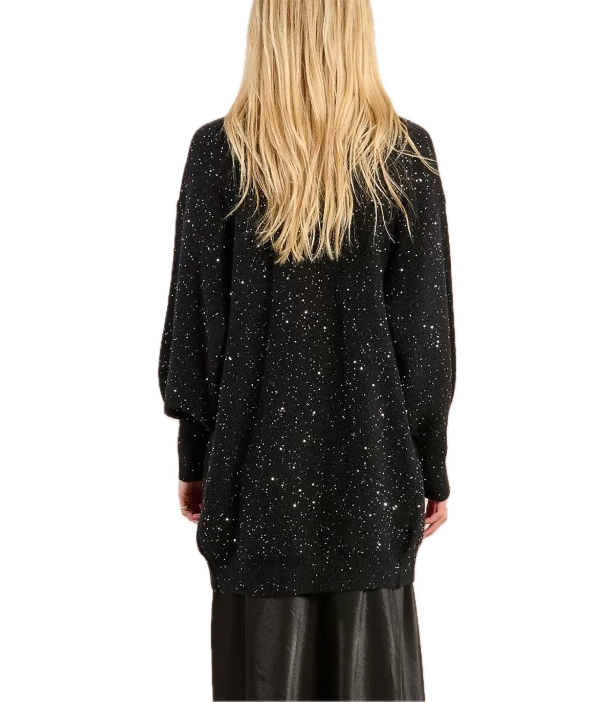 Cardigan lungo con strass Molly Bracken