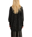 Cardigan lungo con strass Molly Bracken