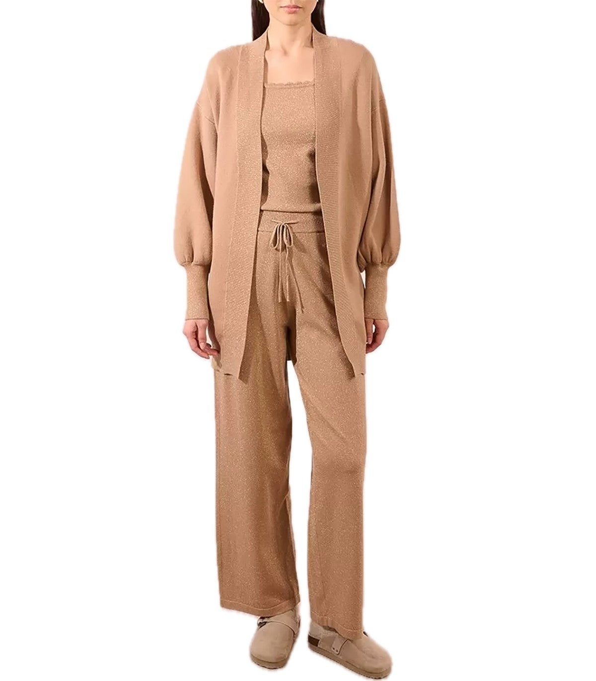 Cardigan lungo con strass Molly Bracken