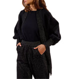 Cardigan lungo con strass Molly Bracken