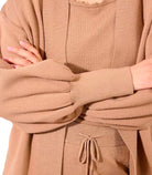 Cardigan lungo con strass Molly Bracken