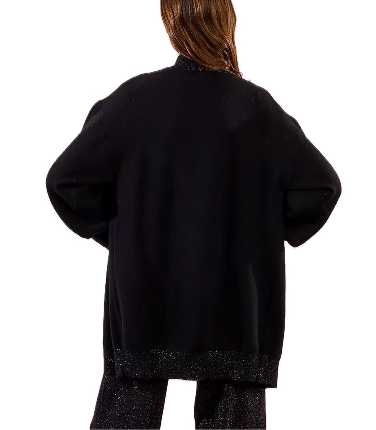 Cardigan lungo con strass Molly Bracken