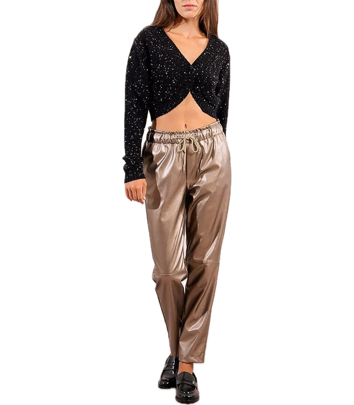 Coprispalle con paillettes Donna Molly B