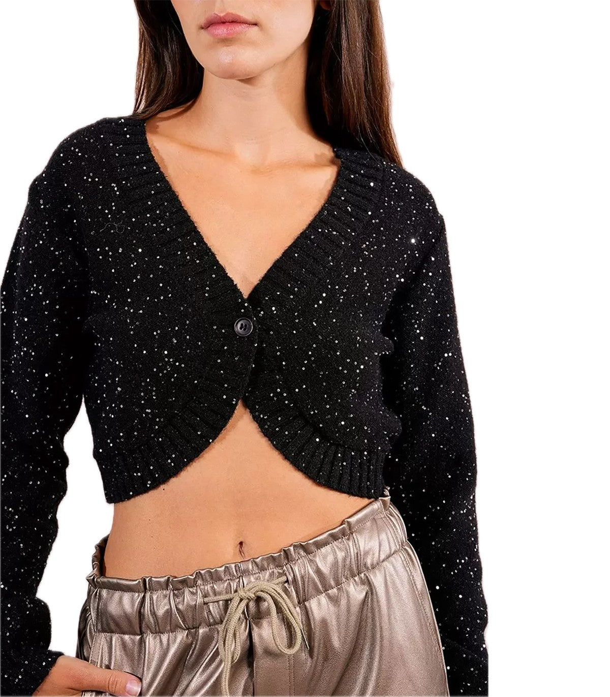 Coprispalle con paillettes Donna Molly B
