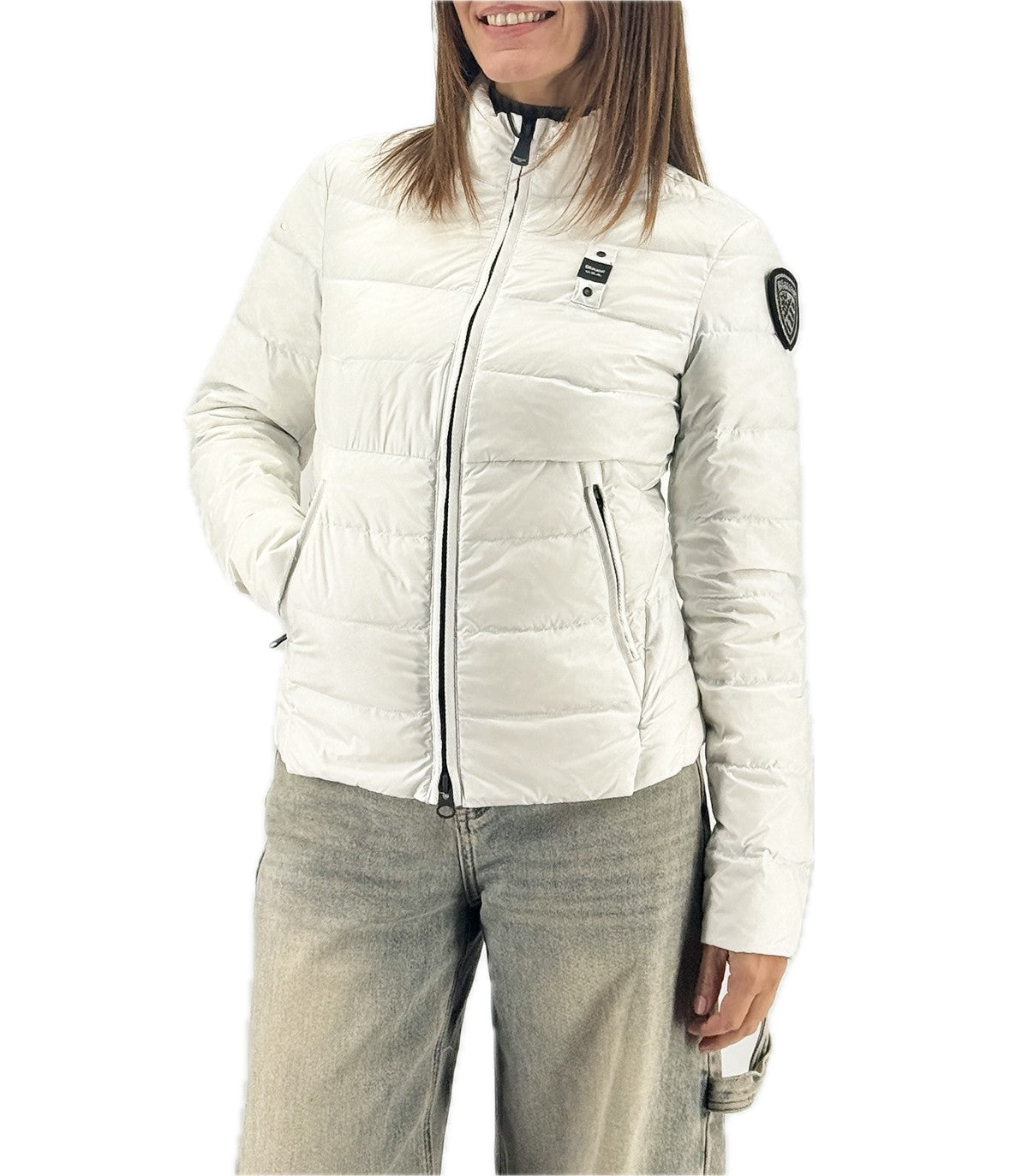 Piumino Donna Blauer Vale