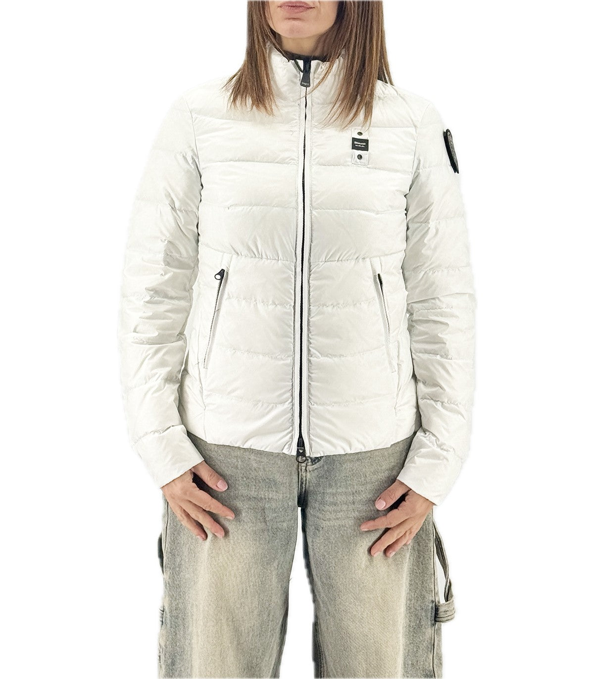 Piumino Donna Blauer Vale