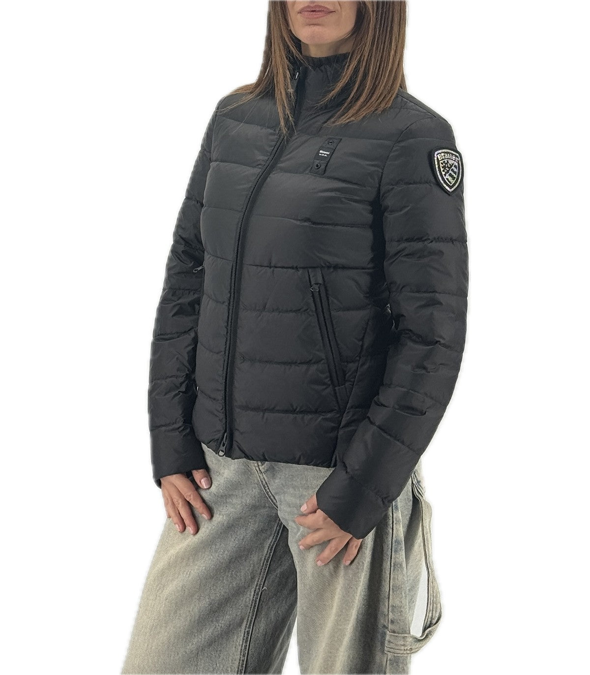 Piumino Donna Blauer Vale