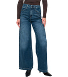Jeans wide leg Donna Guess Bellagio