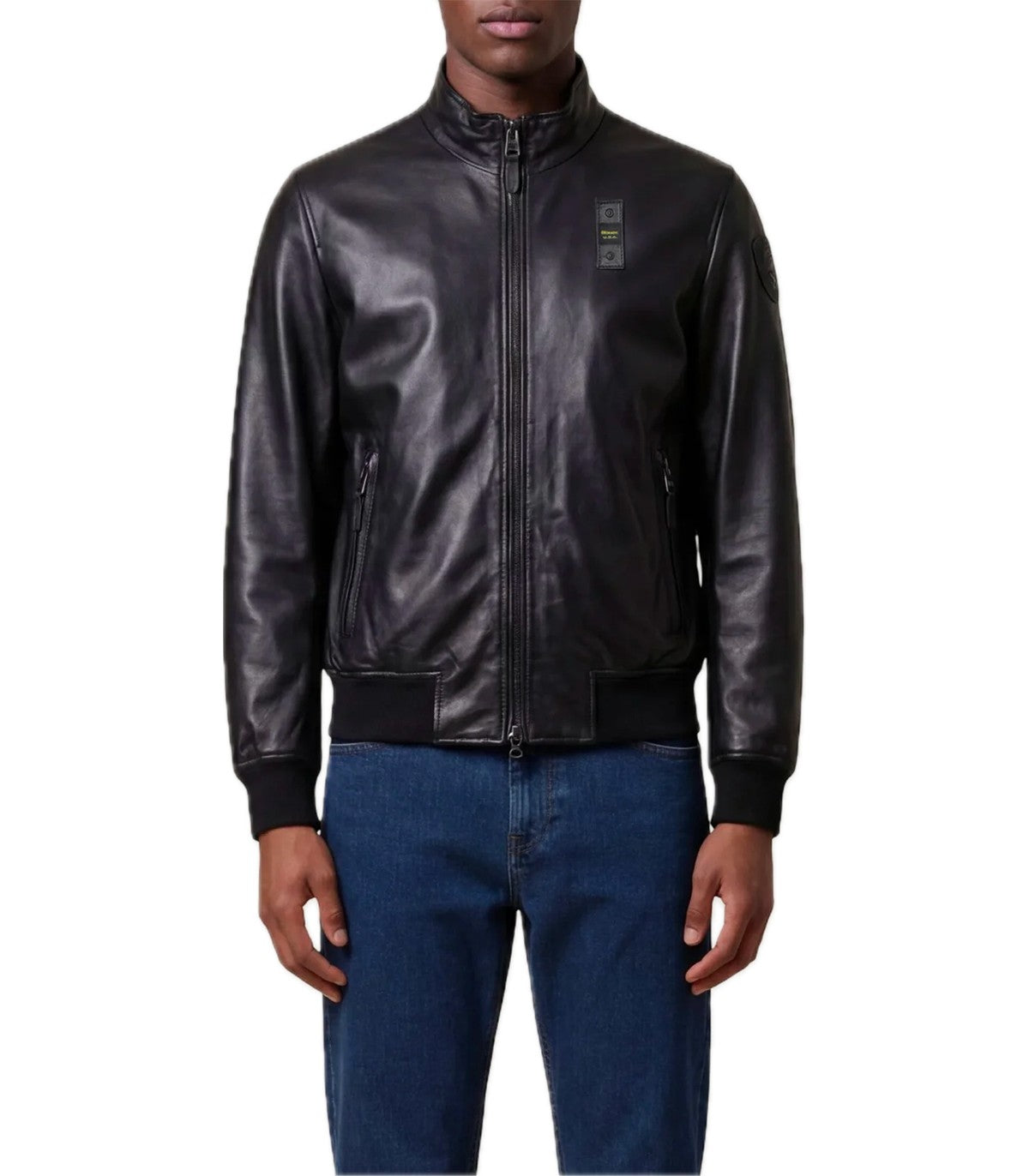 Giubbotto di pelle Uomo Blauer Coniston