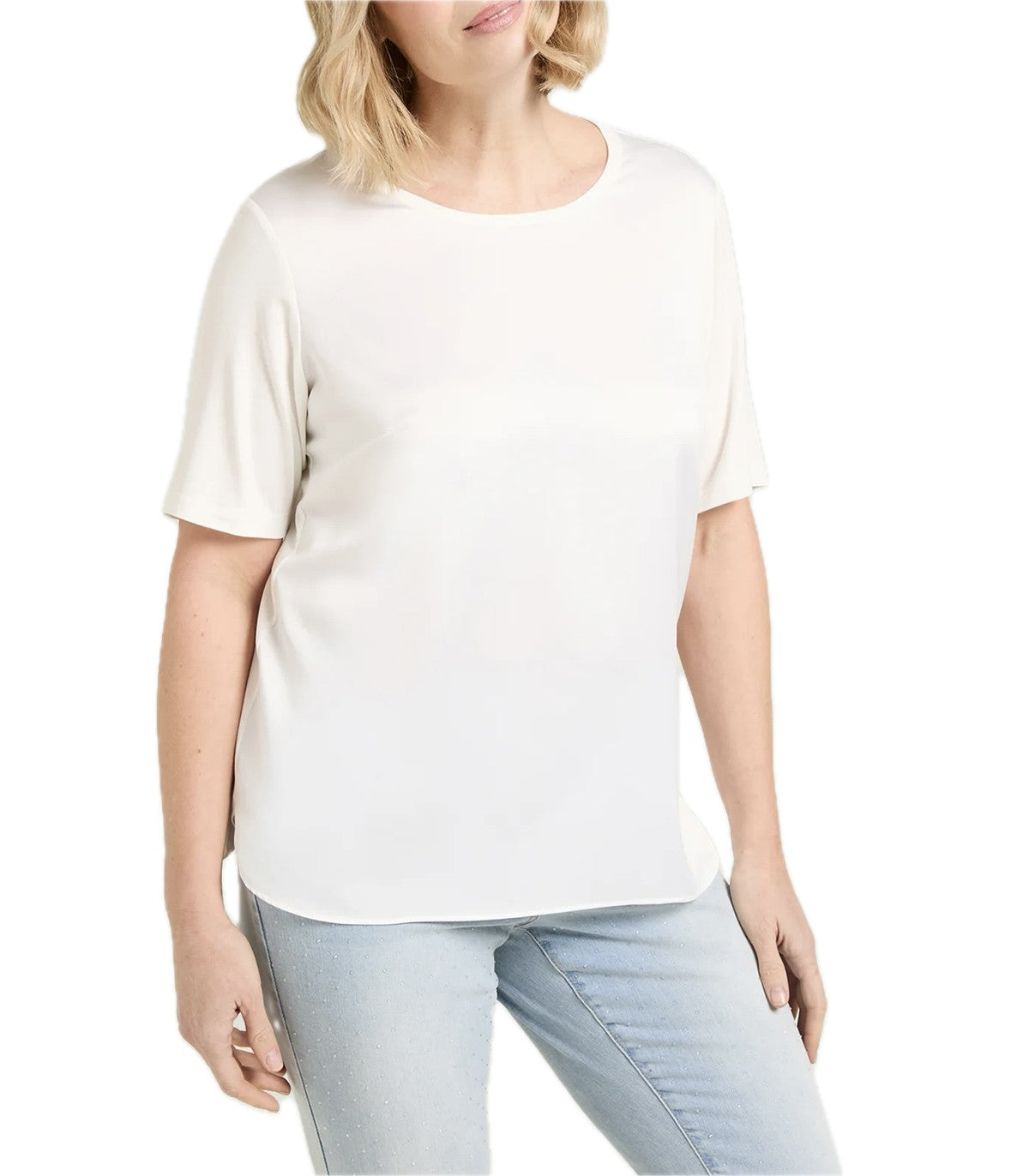 T-shirt in raso Donna Luisa Viola