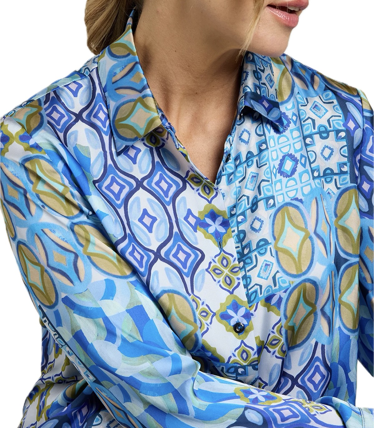 Camicia in satin Donna Luisa Viola
