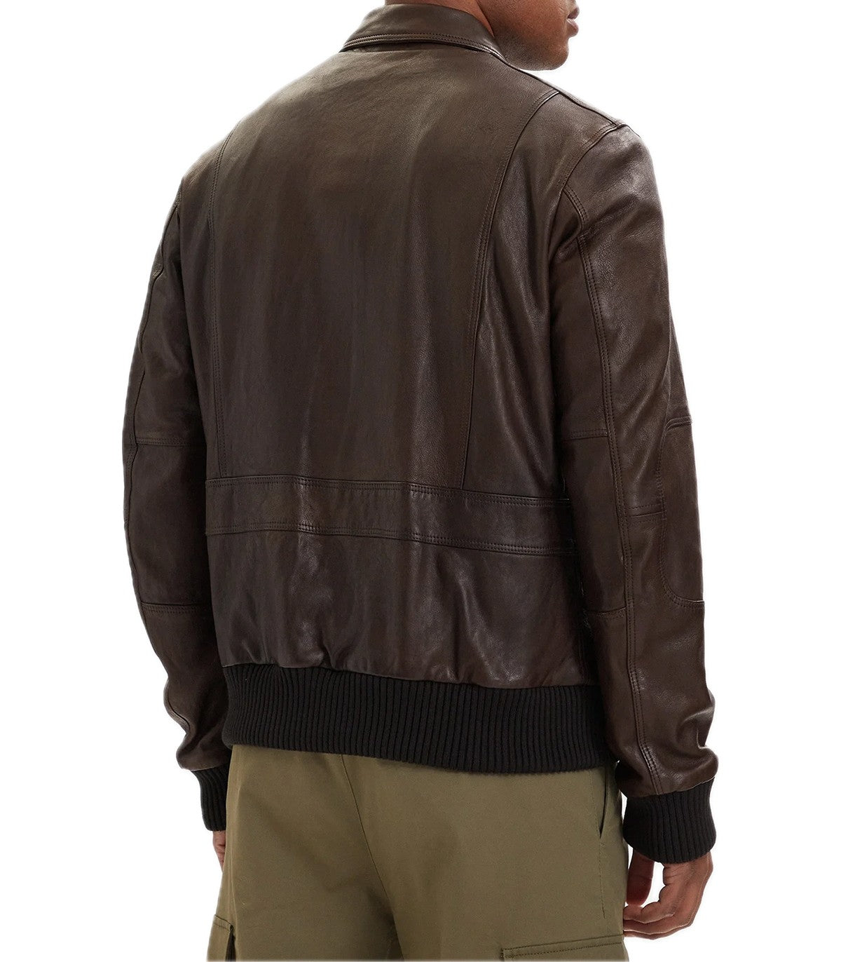 Giubbtto di pelle Pilot Aeronautica Mile