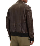 Giubbtto di pelle Pilot Aeronautica Mile