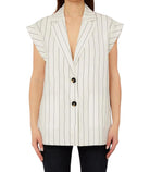 Gilet misto lino Liu Jo