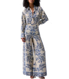 Pantaloni con stampa foulard Liu Jo