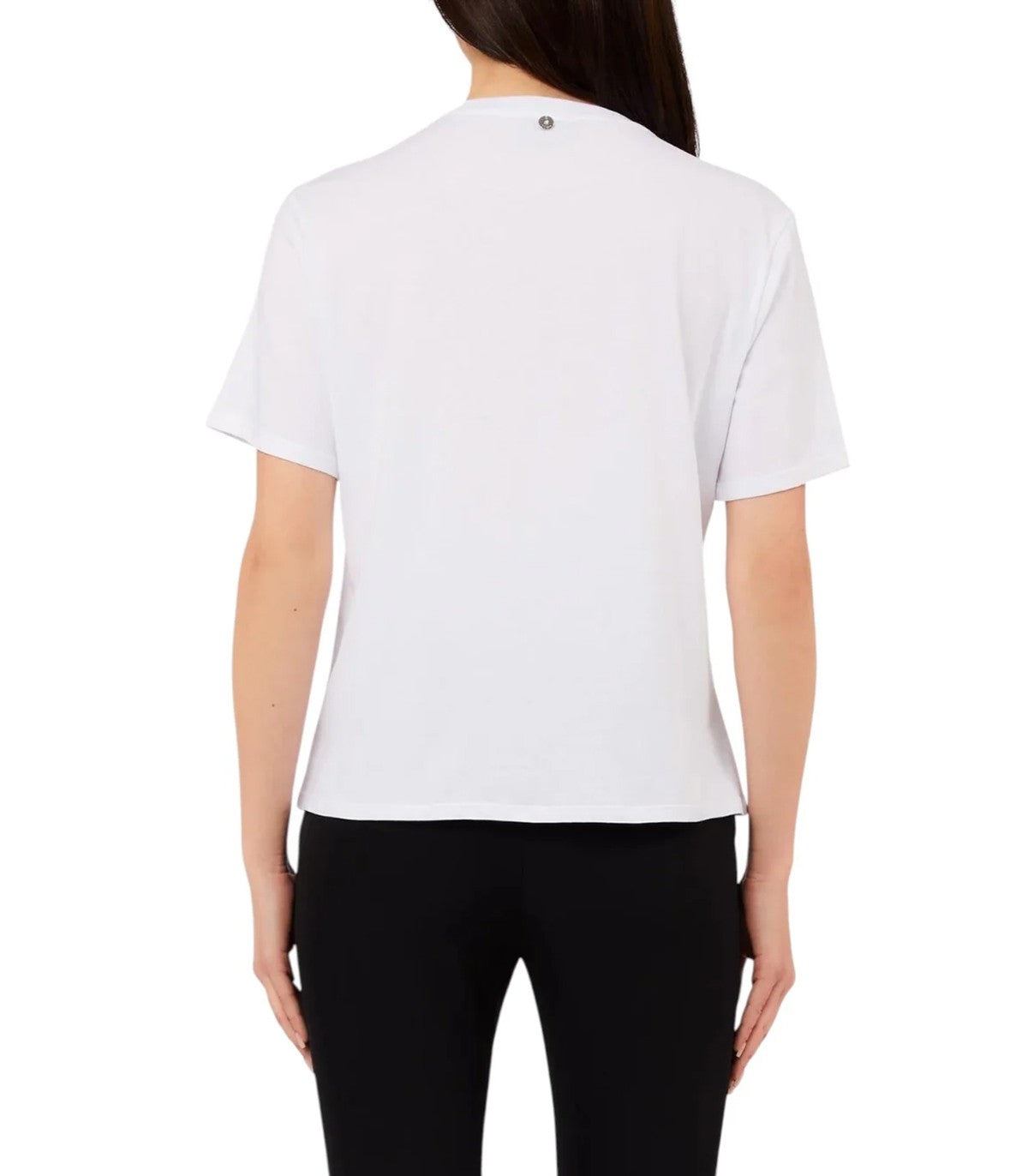 T-shirt con applicazioni Liu Jo