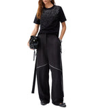 T-shirt con castoni gioiello Liu Jo