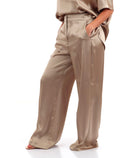Pantaloni in raso Emme Marella Taro