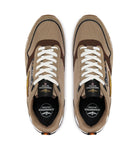 Sneakers con patch AM e aquila Aeronaut