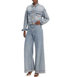 Giubbotto di jeans da donna Armani Exch