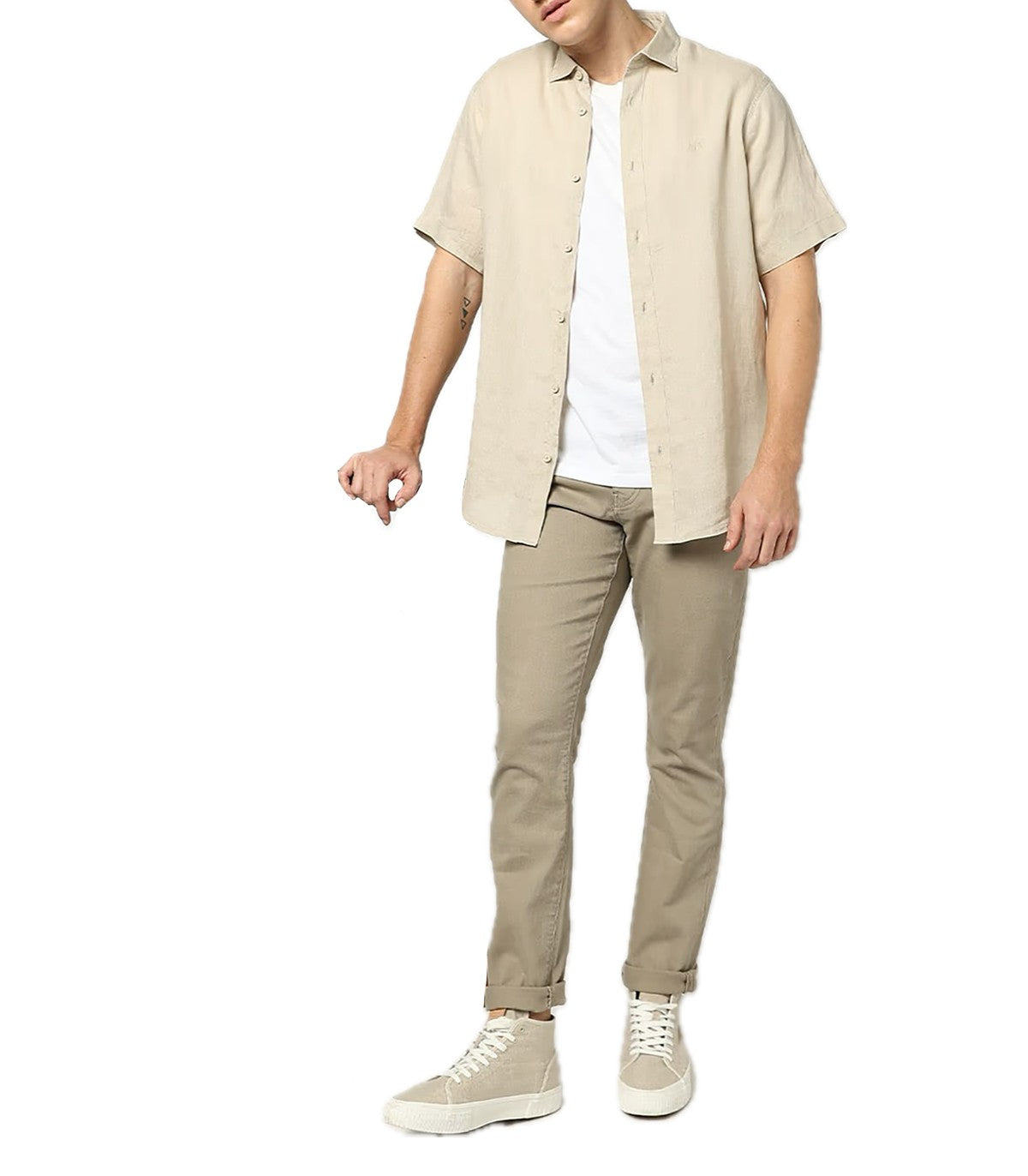 Camicia di lino Uomo Armani Exchange