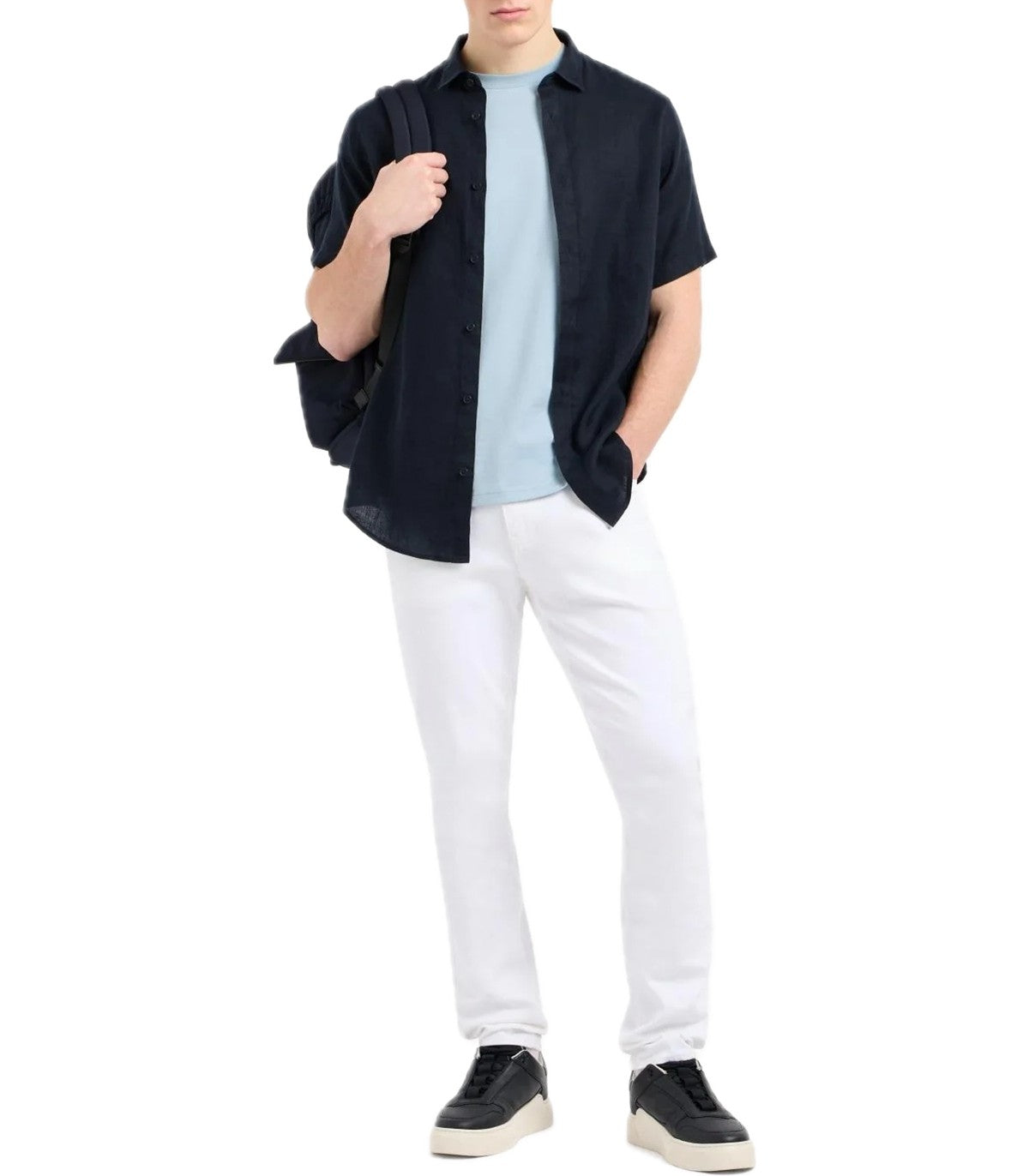 Camicia di lino Uomo Armani Exchange