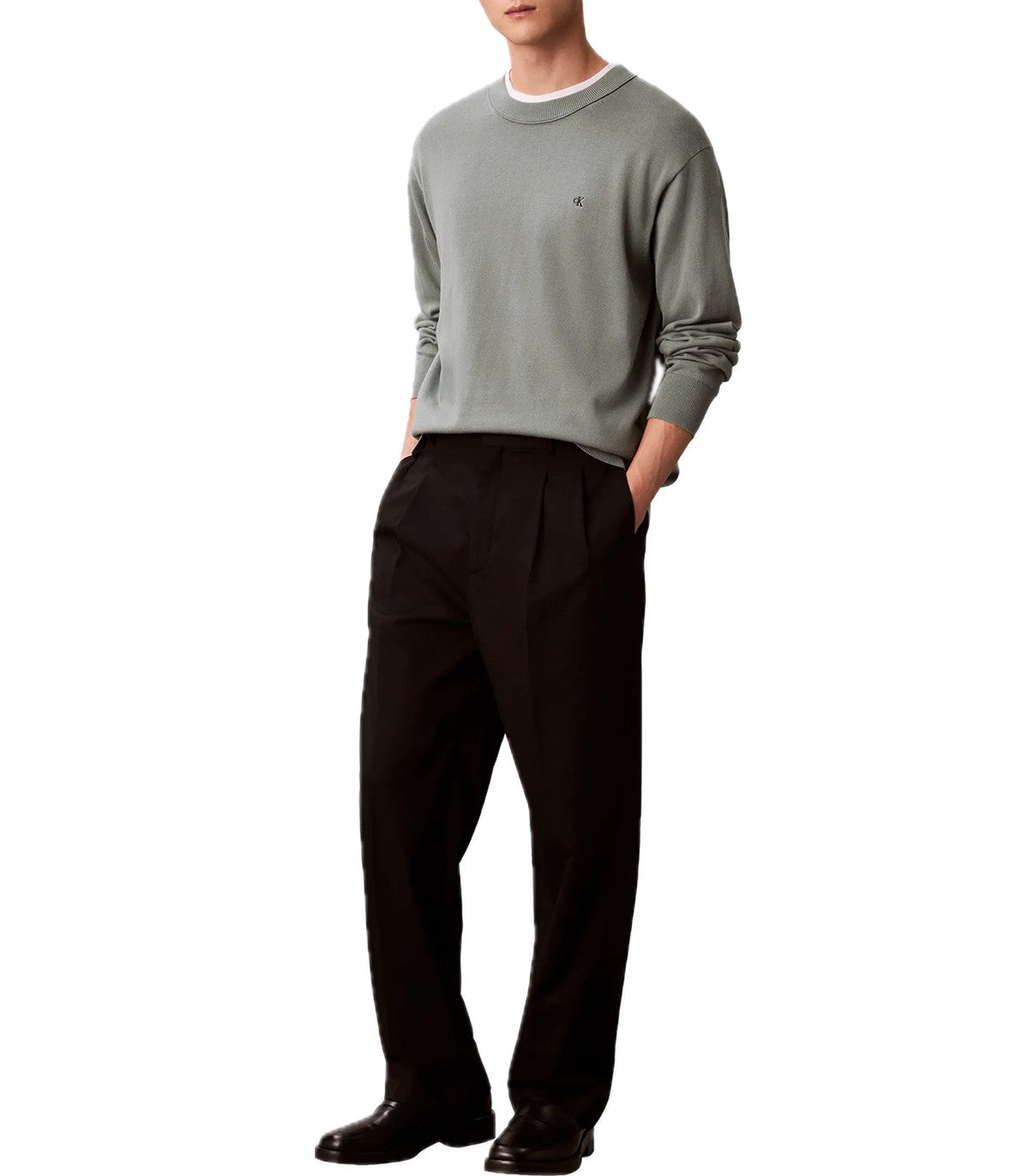 Maglioncino girocollo Uomo Calvin Klein