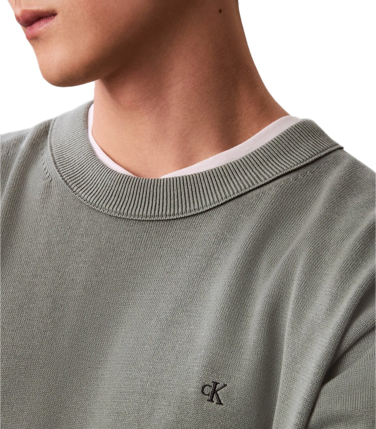Maglioncino girocollo Uomo Calvin Klein
