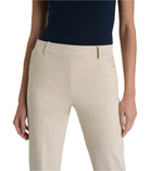 Pantalone dritto con tasche in Compact t