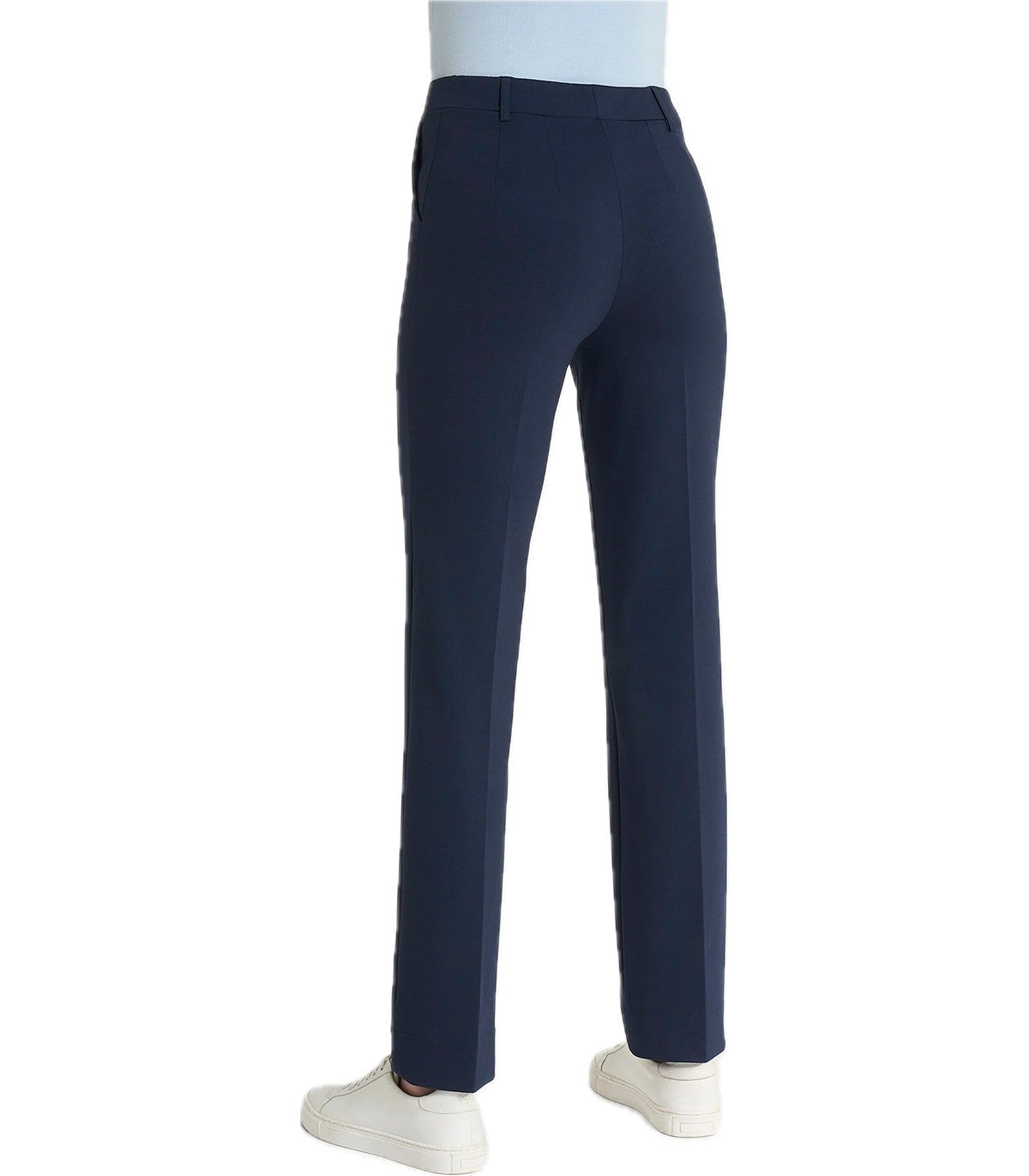 Pantalone dritto con tasche in Compact t