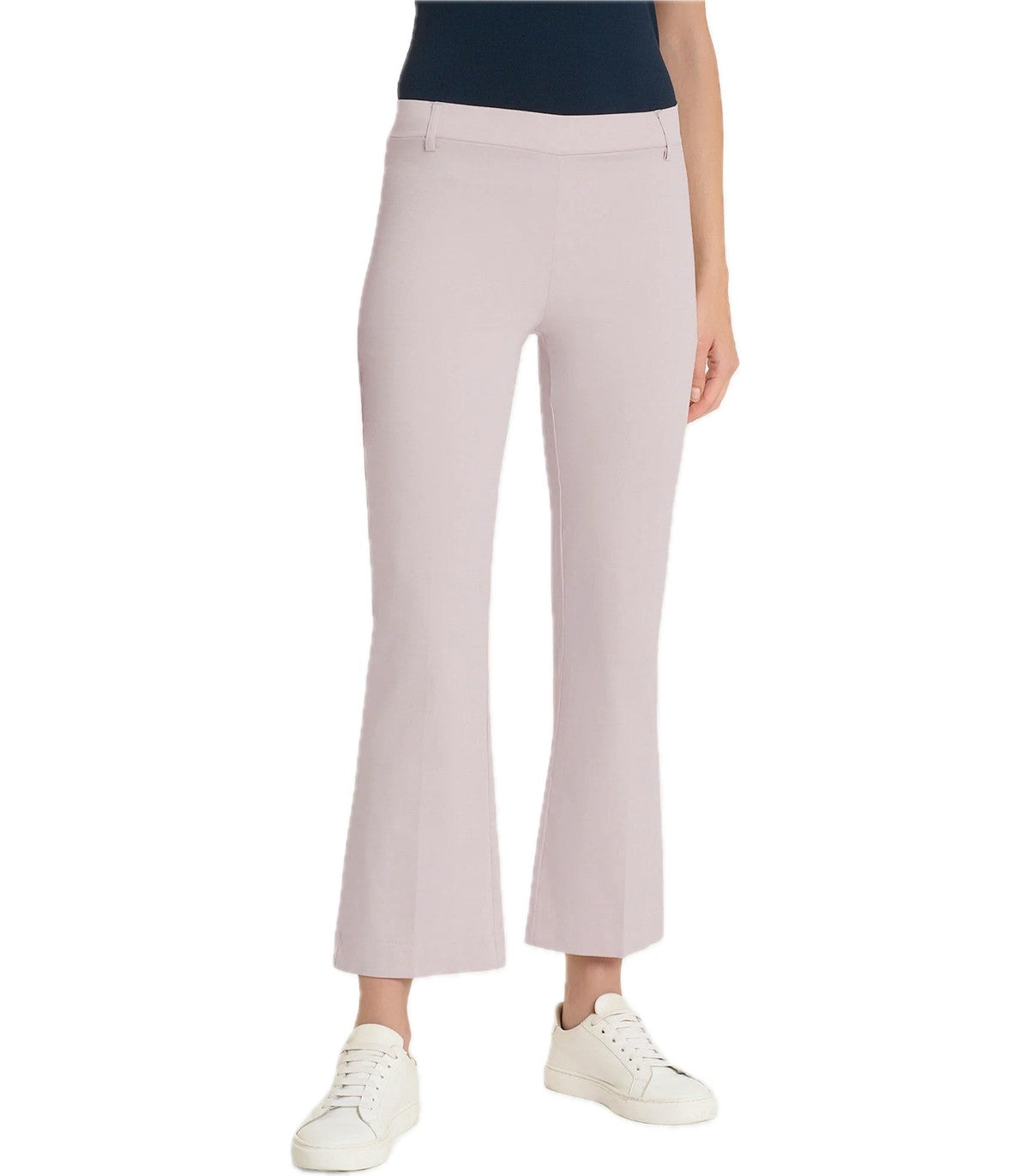 Pantalone flare alla caviglia in Satin r