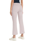 Pantalone flare alla caviglia in Satin r