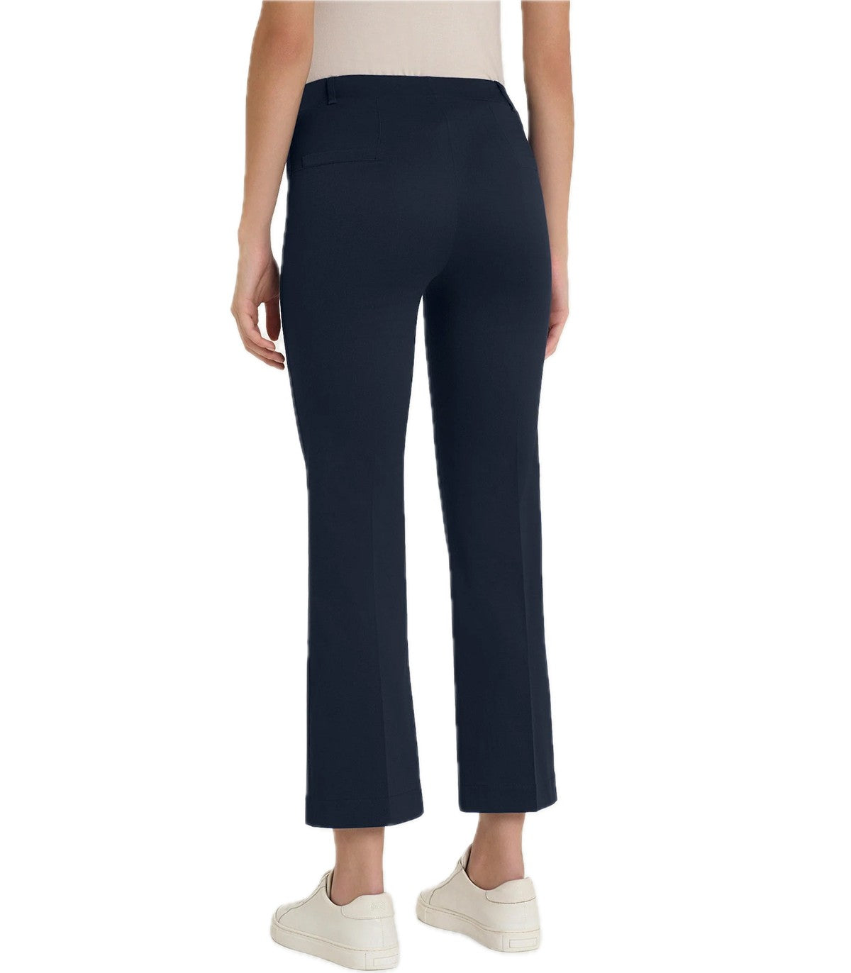 Pantalone flare alla caviglia in Satin r