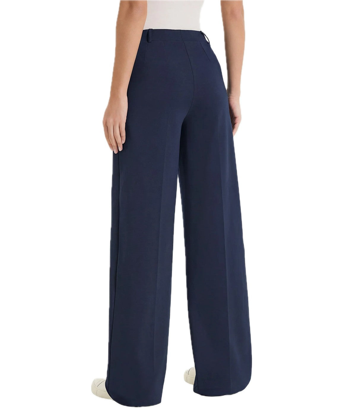 Pantalone a palazzo con tasche in Compa